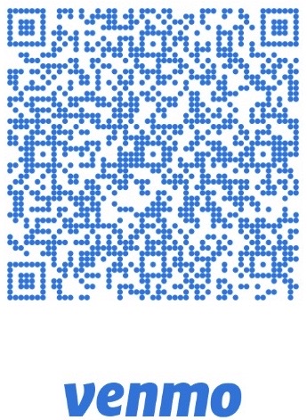 Venmo QR Code to make payment to The 100 Club.